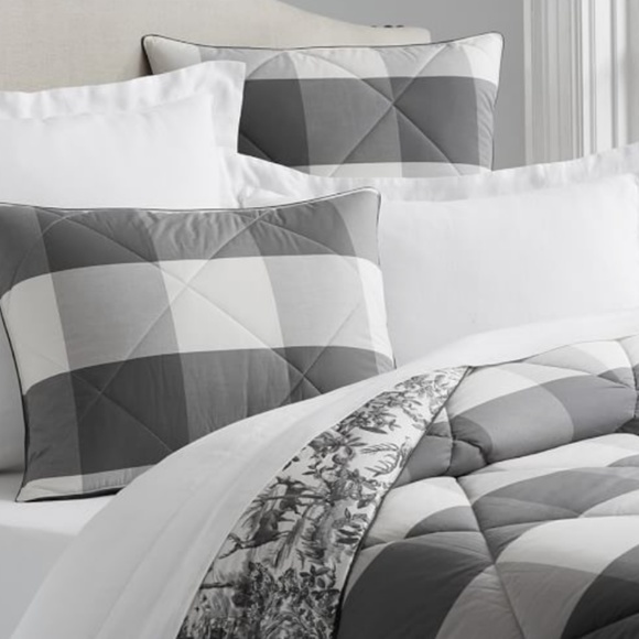 Pottery Barn Bedding Buffalo Plaid Comforter Sham Set Poshmark